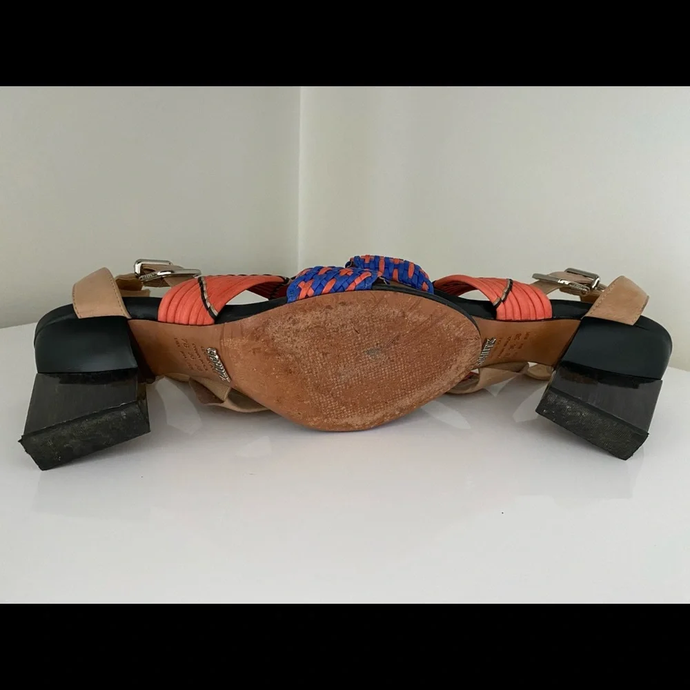 SCHUTZ Woman Leather Sandals - Picture 10 of 14